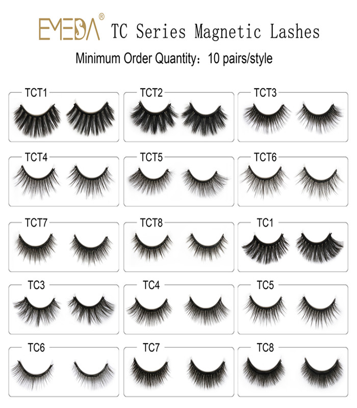 best magnetic eyelashes with liner-PX